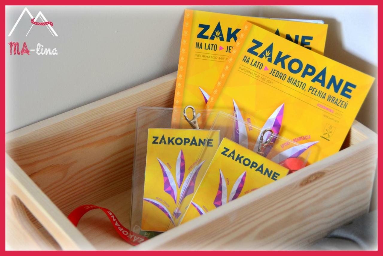 MA-lina Apartament i Pokój Gościnny Zakopane Zewnętrze zdjęcie